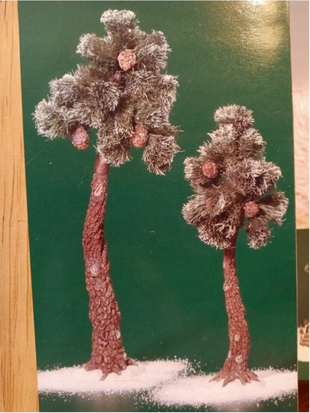 Dept 56 Pinewood Trees Large Village Accessories North Pole & Gone Fishing - Picture 4 of 11